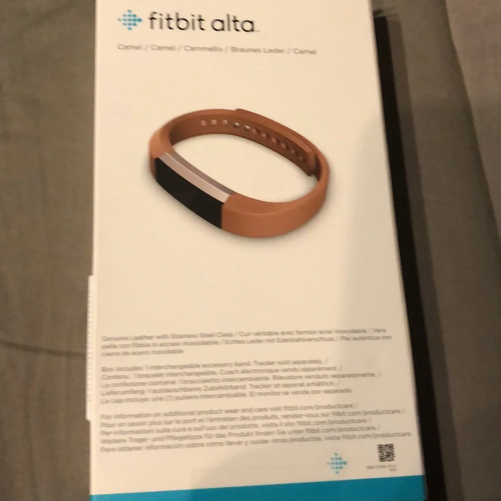 Fitbit Alta Leather Accessory Band/ Bracelet